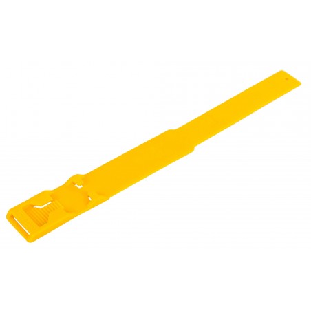 BRACELET PLASTIQUE JAUNE