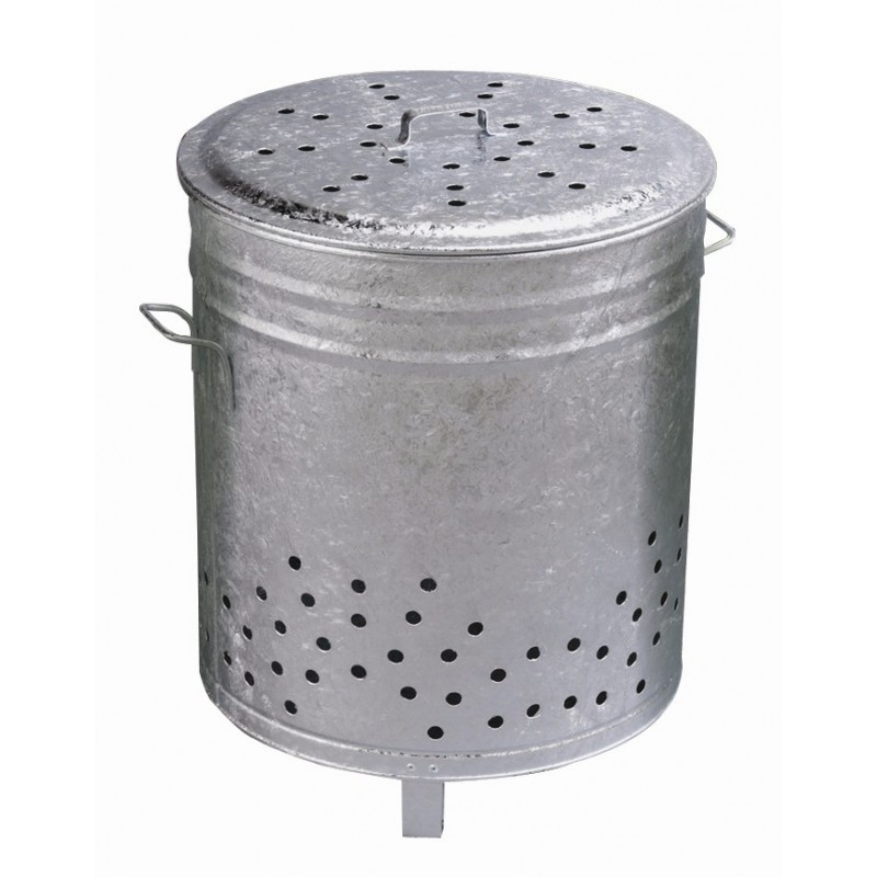 COMPOSTEUR DE JARDIN GALVA A CHAUD 110L COMPOSTEUR DE JARDIN GALVA A CHAUD 110L