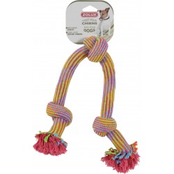 JOUET CORDE 3 NOEUDS 48CM