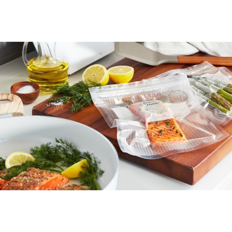 20 SACS SOUS-VIDE 3.79L FERMETURE ZIP - FOOD SAVER