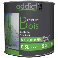 PEINTURE ADDICT BOIS GALET...