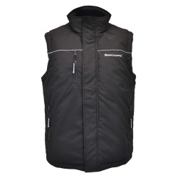 GILET MATELASSÉ KARI NOIR