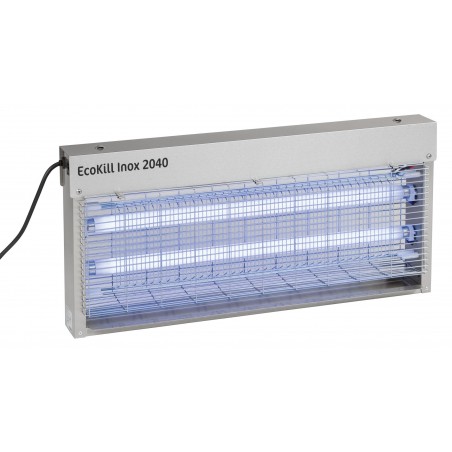 DESINSECTISEUR ELECTRIQUE ECOKILL INOX 2X20W 200M2 DESINSECTISEUR ELECTRIQUE ECOKILL INOX 2X20W 200M2