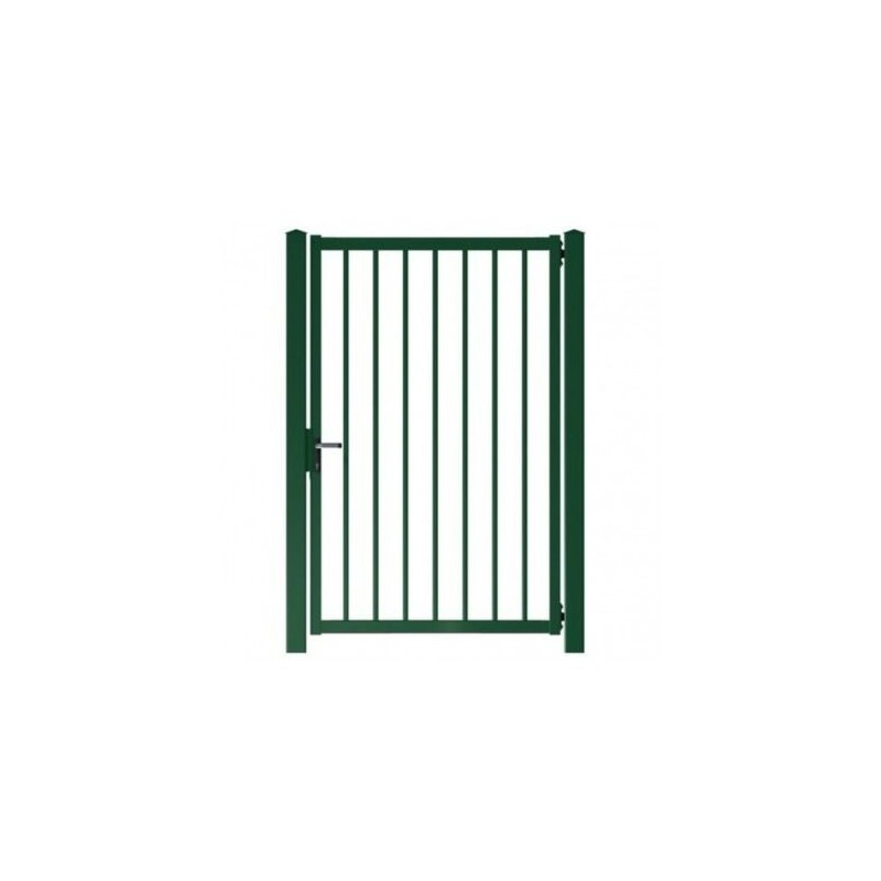 PORTILLON SPORT VERT TUBE DE 20X20 MM L100 H125