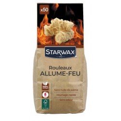 ROULEAUX ALLUME-FEU LAINE...