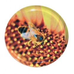 CAPSULE MÉTALLIQUE FLEUR...