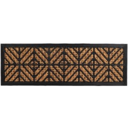 TAPIS TRESSÉ/CAOUTCHOUC -...