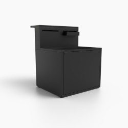 SUPPORT PLANCHA ACIER FERMÉ...