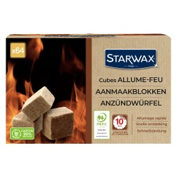 ALLUME FEU NATURELS CARRES...