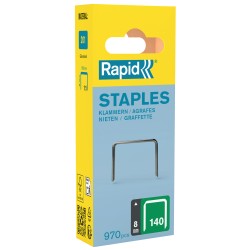 Agrafes en fil plat n°140/8...