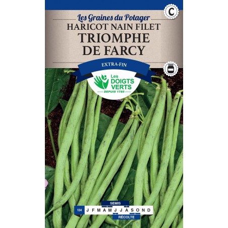 HARICOT NAIN TRIOMPHE DE FARCY 250G CAT C HARICOT NAIN TRIOMPHE DE FARCY 250G CAT C