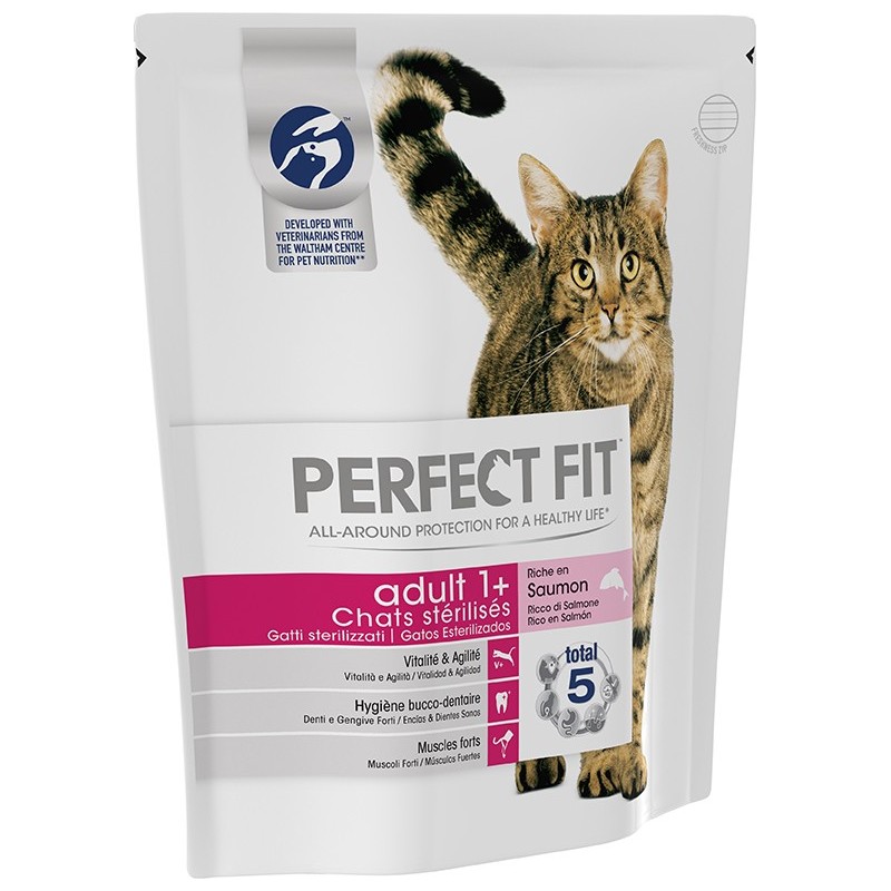 Pâtée pour chat stérilisé mixte Perfect fit x4 - 340g