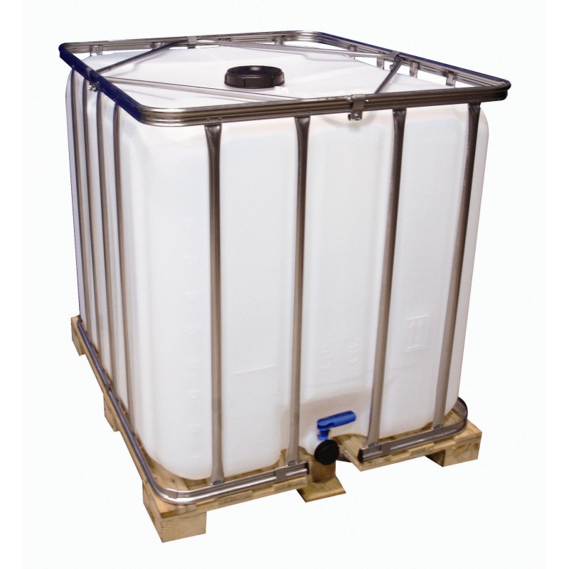 Cuve 1000L à récupération d'eau de pluie ou stockage de produit