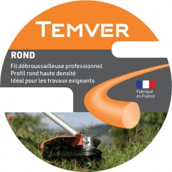 FIL NYLON TEMVER ROND 4.0MM...