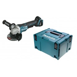 Makita DGA508ZJ Meuleuse d'angle sans-fil - 18V Li-ion - MAKPAC