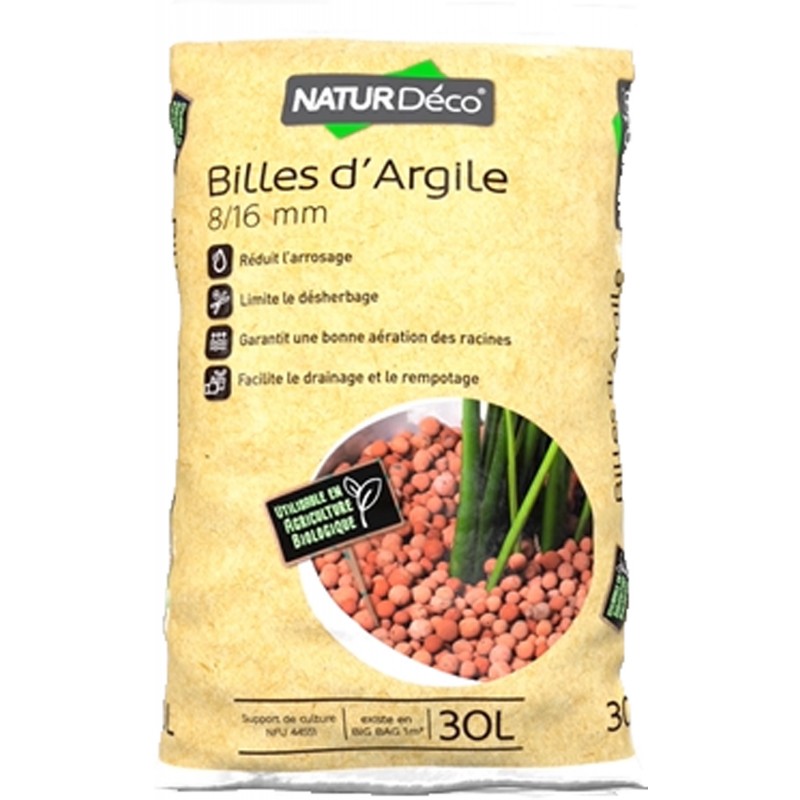 BILLES D'ARGILE 30L - NATUR'DÉCO