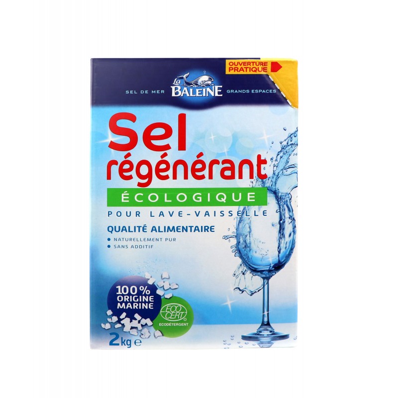 SEL RÉGÉNÉRANT ÉCOLOGIQUE 2KG - LA BALEINE