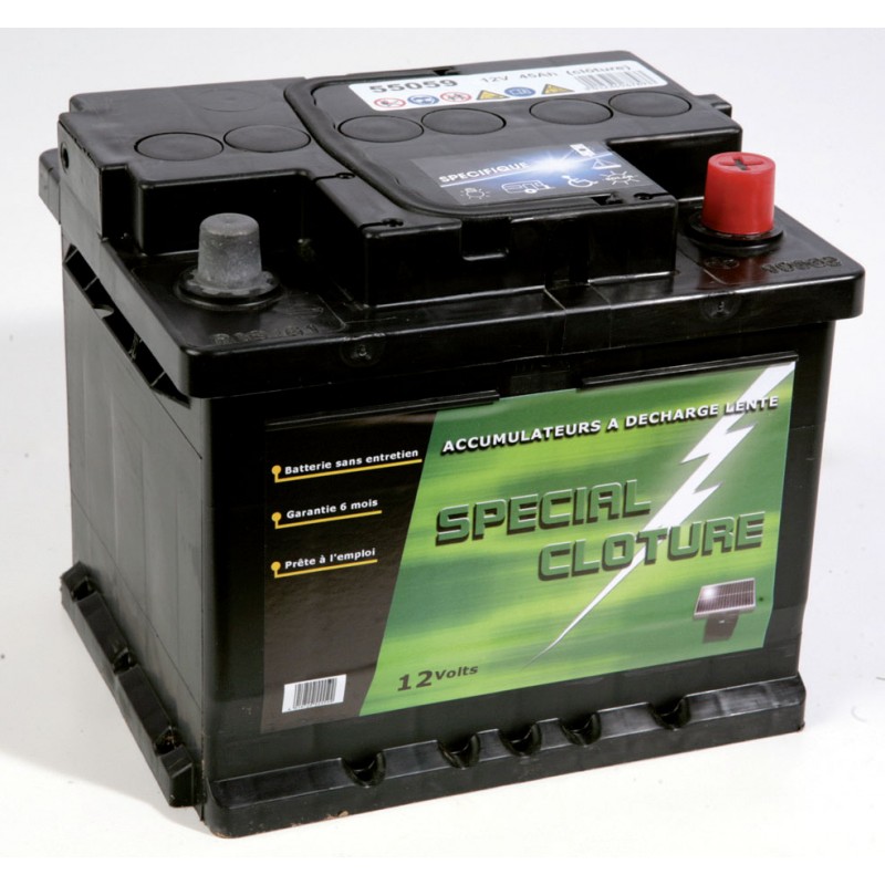 BATTERIE CLOTURE 12V 80AH - NCS 20 - CHAPRON