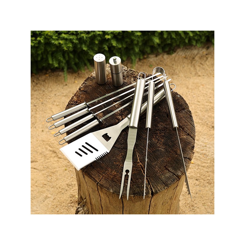 VALISETTE D'USTENSILES BARBECUE - COOK'IN GARDEN