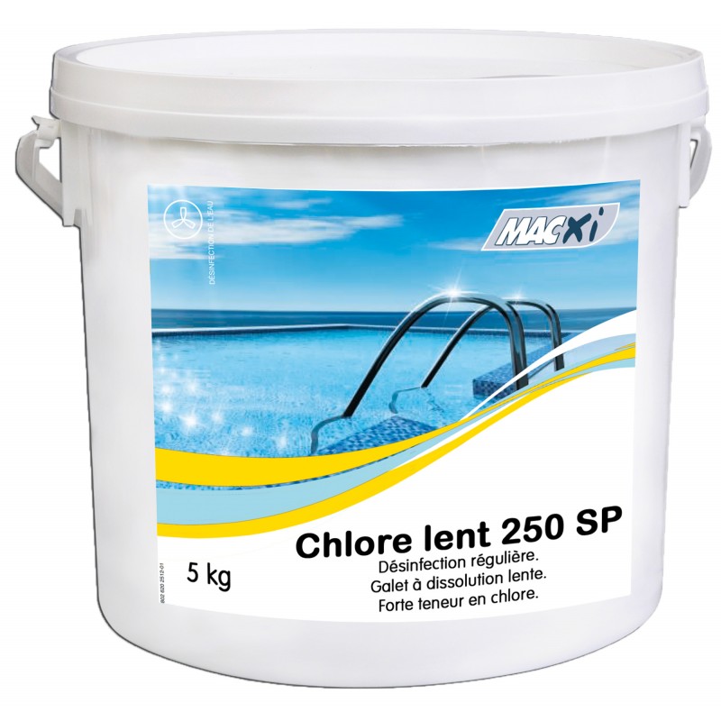 Tablettes de chlore pour piscine, 5 kg