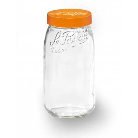 Bocal verre 0.5 litre, conservation alimentaire, couvercle orange achat  vente écologique - Acheter sur