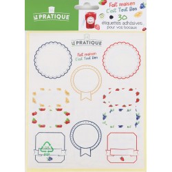 SACHET DE 30 ÉTIQUETTES...