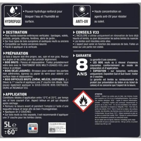 LASURE ANTI-UV – V33