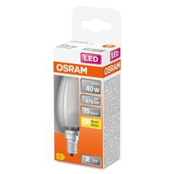 Lampe LED spéciale frigo E14, 1W2 230V, blanc chaud à 4,90€