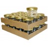 PACK DE 24 POTS A MIEL 30ML   COUVERCLE DOR  TO43