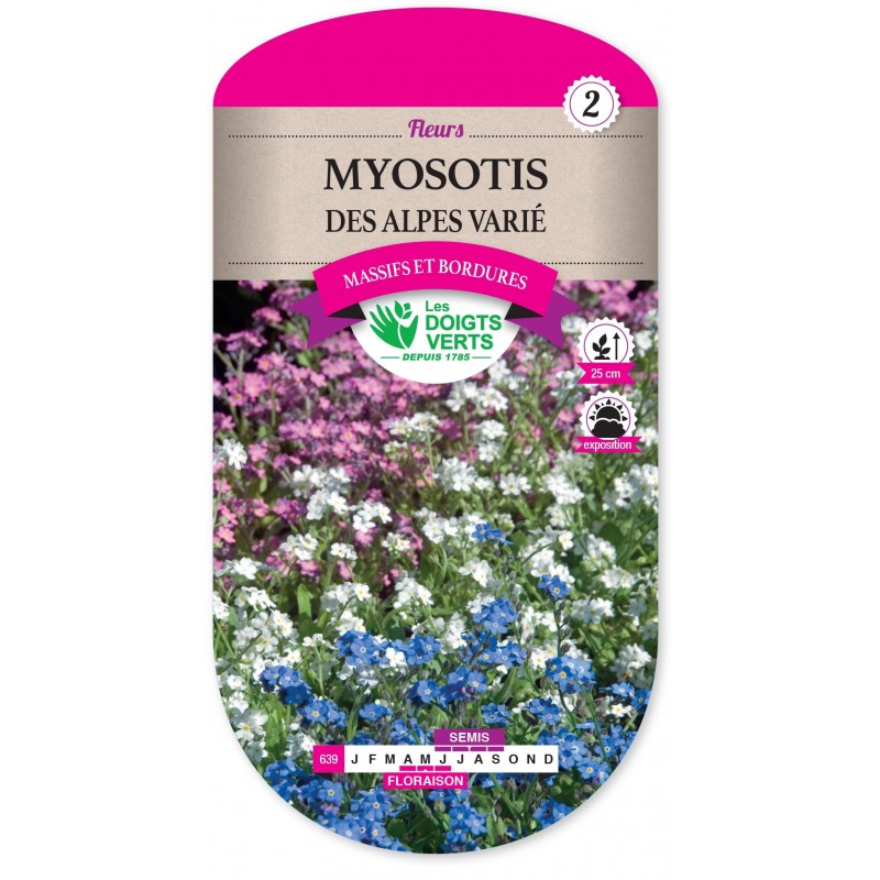 MYOSOTIS DES ALPES VARIE cat2