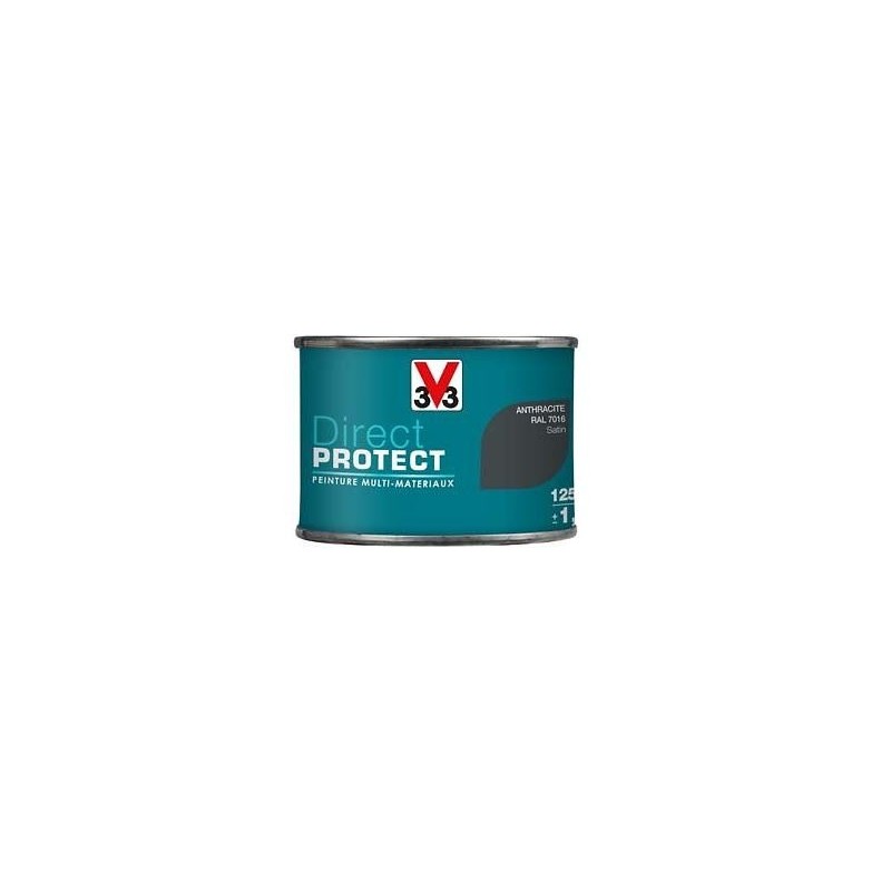 PEINTURE MULTI-MATERIAUX DIRECT PROTECT ANTHRACITE SATIN 125ML