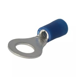 15 COSSES TROU 8MM BLEU