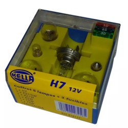 COFFRET 4 LAMPES (H7-12V)...