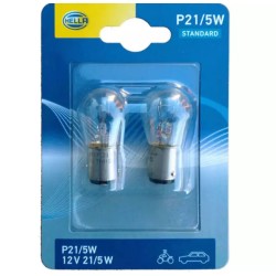 LAMPES 12V 21/5W HELLA X2