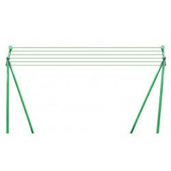 ETENDOIR A LINGE VERT KICLO 6 FILS 50M