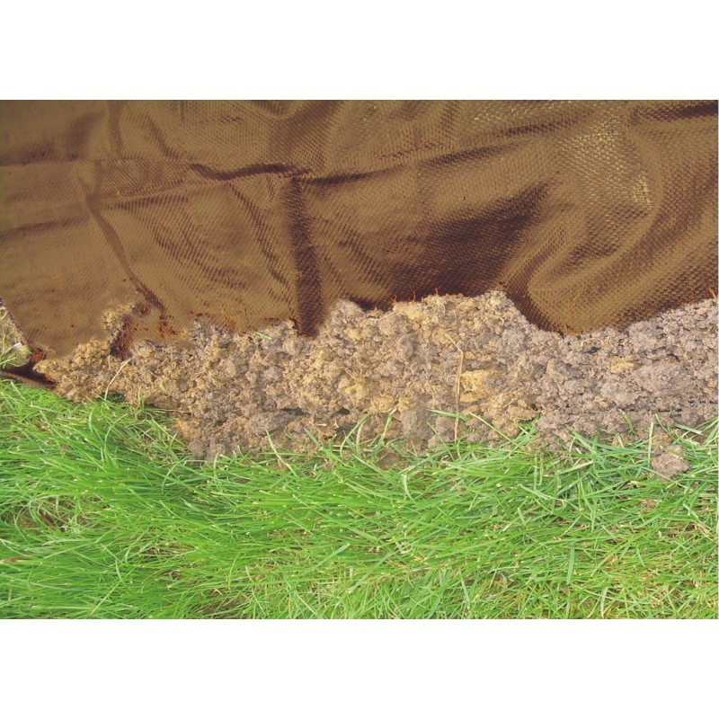 TOILE DE PAILLAGE 1.25M ROUL 100M 130G/M² MARRON TOILE DE PAILLAGE 1.25M ROUL 100M 130G/M² MARRON