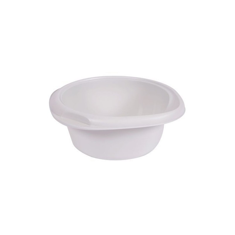 BASSINE RONDE 12L BLANC CÉRUSE