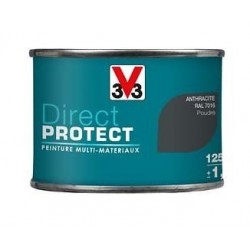 PEINTURE MULTI-MATERIAUX DIRECT PROTECT ANTHRACITE POUDRE 125ML