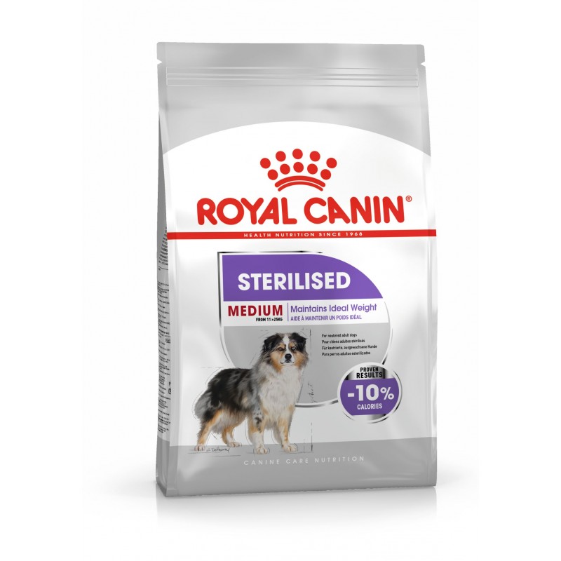 Aliment chiens MEDIUM STERILISED Aliment chiens MEDIUM STERILISED