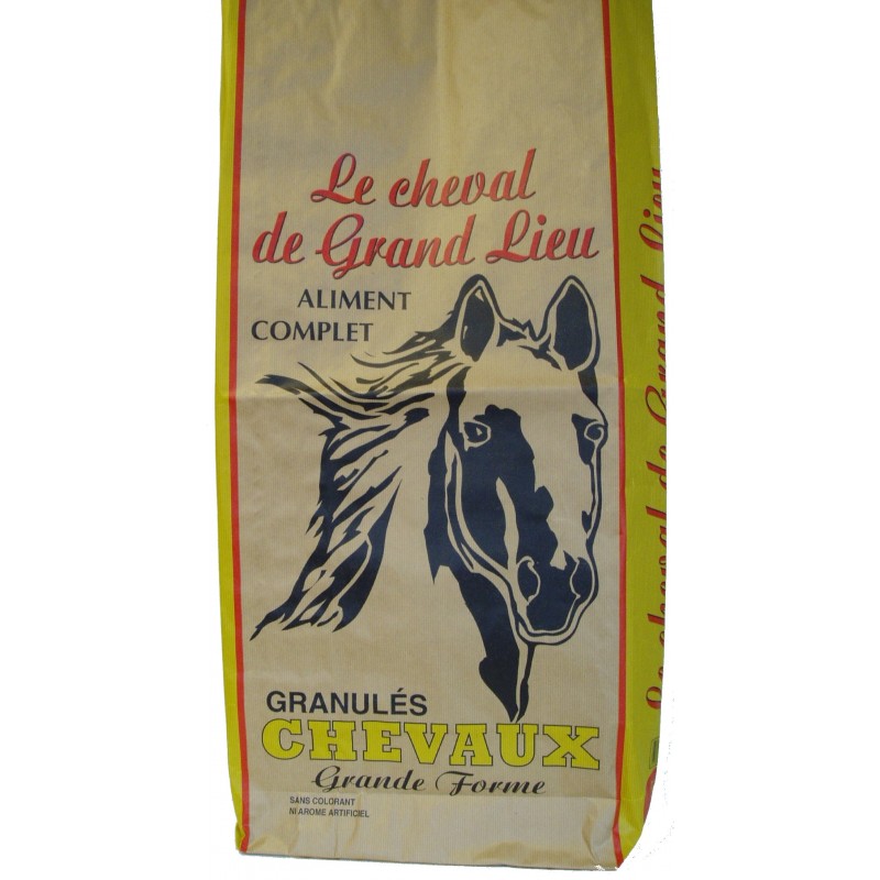 ALIMENT GRANULE CHEVAL DE GRAND LIEU SAC DE 25KG ALIMENT GRANULE CHEVAL DE GRAND LIEU SAC DE 25KG