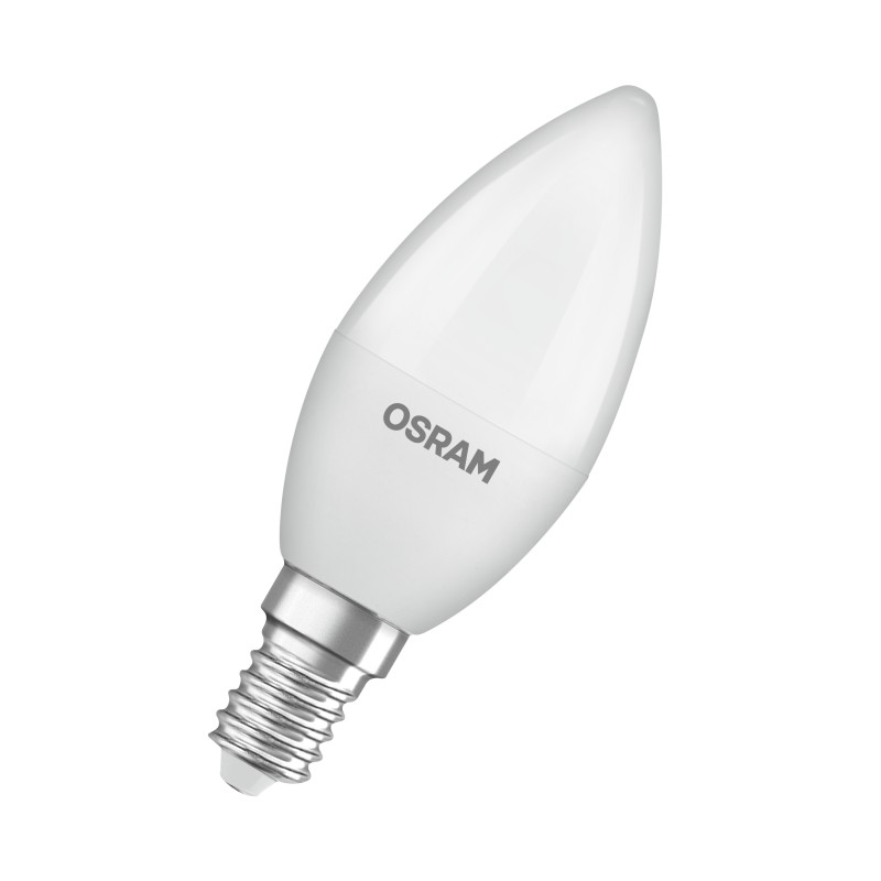 Ampoule LED SMD E14 Flamme Dépolie 4.90 W : 40 W Blanc chaud 2700 K - OSRAM