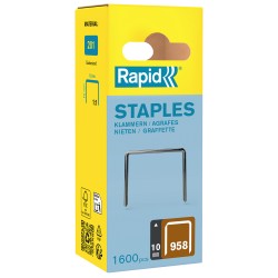 Agrafes en fil fin n°958/10...