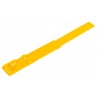 BRACELET PLASTIQUE JAUNE