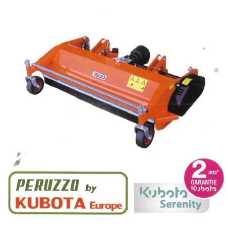 BROYEUR AXE HOR. PERUZZO KUBOTA TEG SPECIAL 1600