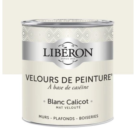 VELOURS DE PEINTURE BLANC CALICOT 0.5L