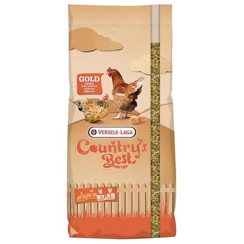 MÉLANGE GOLD POULES PONDEUSE CÉRÉALES GRANULÉS 20KG - VERSELE-LAGA