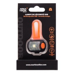 LAMPE DE SÉCURITÉ ORANGE USB