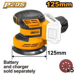 PONCEUSE ORBITAILE Ø125MM...