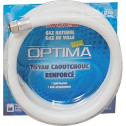 TUYAU SOUPL. GAZ NAT. 2M ECR.15/21 10AN