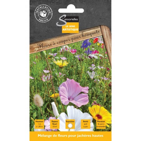 MELANGE DE FLEURS POUR JACHERES HAUTES cat2 MELANGE DE FLEURS POUR JACHERES HAUTES cat2